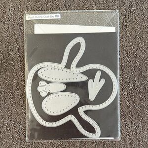 Memory Box Steel Craft Die PLUSH LIAM BUNNY 99326 Easter Rabbit Animal NEW